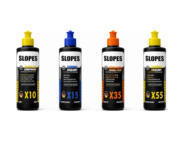 Slopes X10 Kalın X15 İnce Pasta X35 Hare Ve X55 Boya Koruma Seti 250 Ml