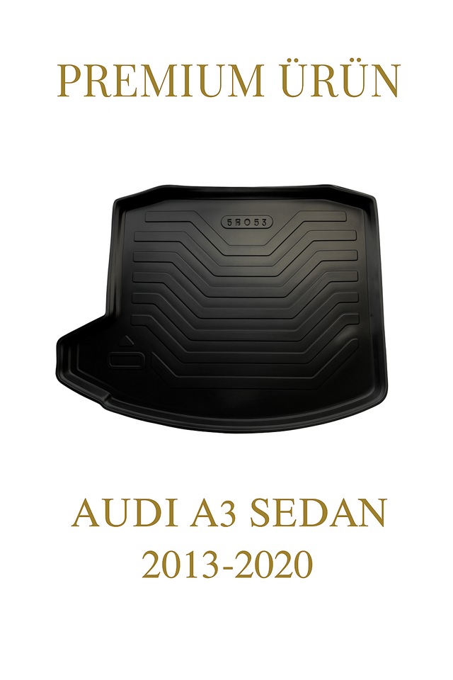 Audi A3 Sedan 2013 2020 Uyumlu 3d Bagaj Havuzu Premium