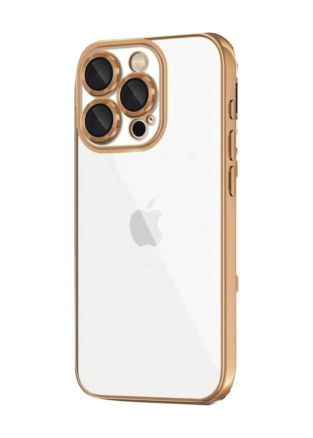 İphone 16 Pro Kılıf Razer Lensli Silikon - Desert