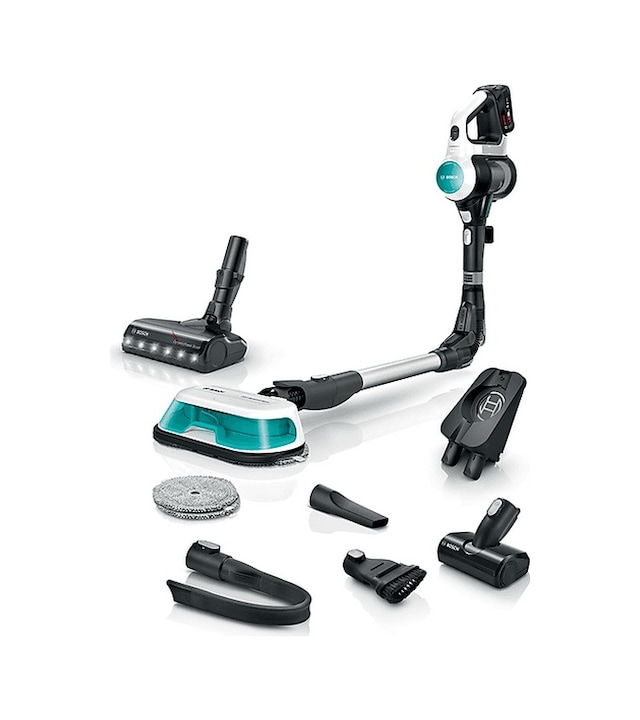 Bosch BCS71HYGTR 2'si 1 Arada Süpürme Ve Silme + Unlimited 7 Prohygienic Şarjlı Süpürge