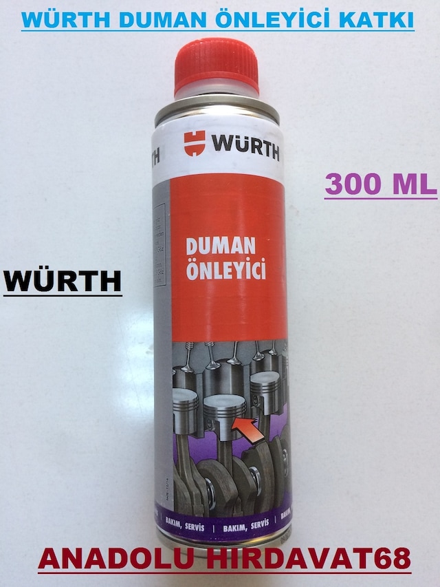 Würth Duman Önleyici Yakıt Katkısı 300 Ml Germany