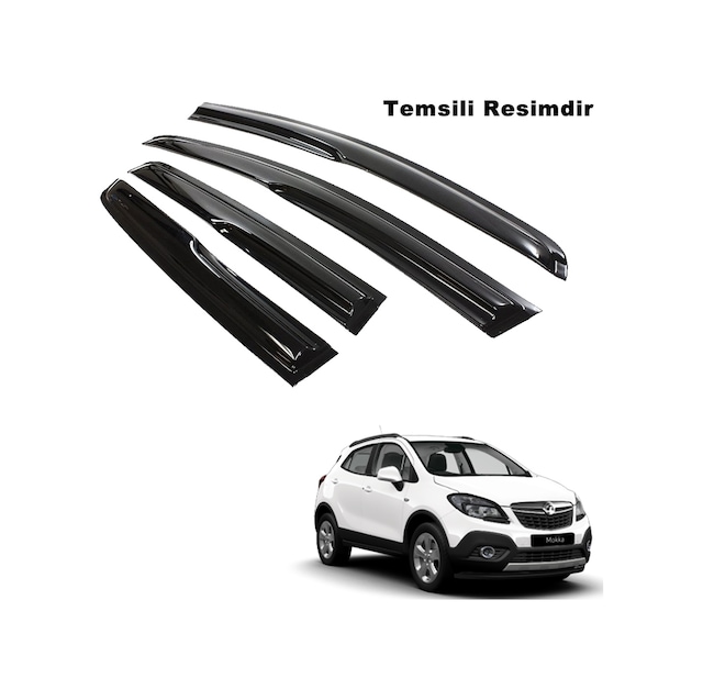 Opel Mokka Mügen Cam Rüzgarlığı 2012-2019 Arası 4 Lü Takım N11.34234