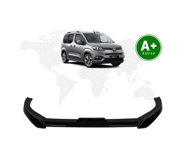 Toyota Proace City Ön Lip Parlak Siyah 2019 Model Ve Sonrası