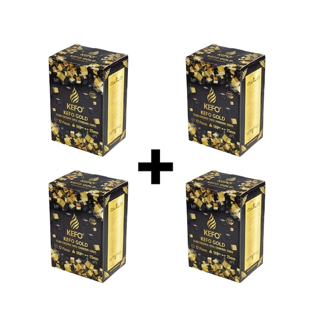 Kefo Gold Nargile Kömürü 25mm 4 Kg