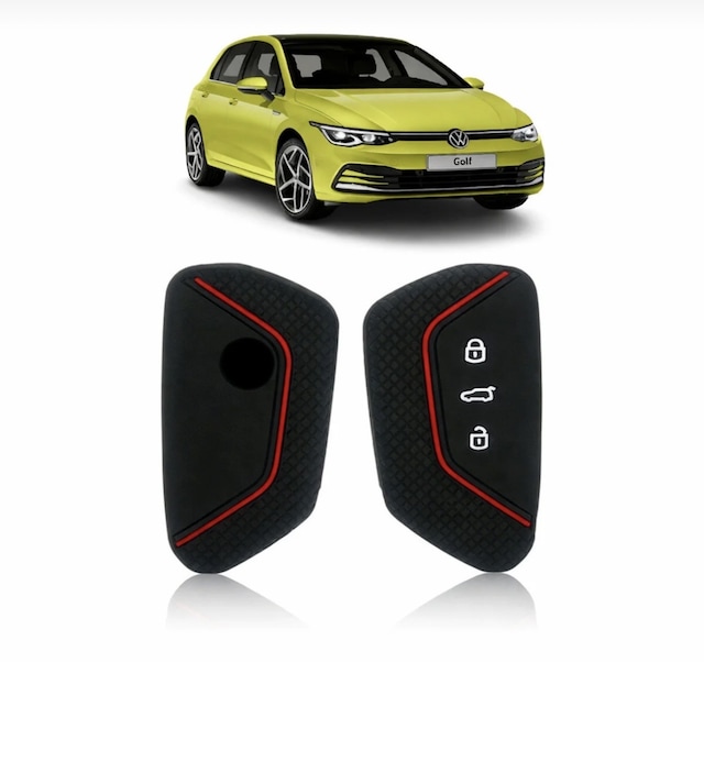 Point 1 Adet Vw Golf 8 Yeni Caddy Silikon Anahtar Kılıfı 02