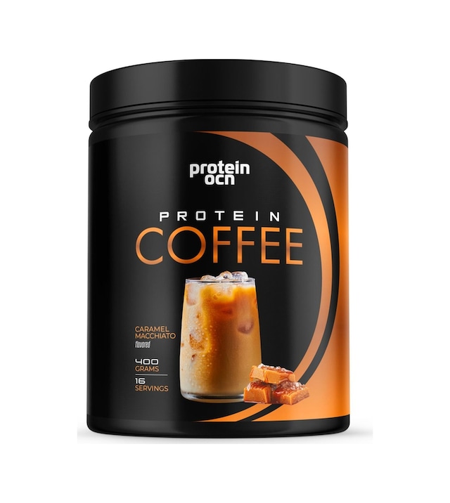 Proteinocean Protein Coffee Caramel Macchiato - 400g - 16 Servis