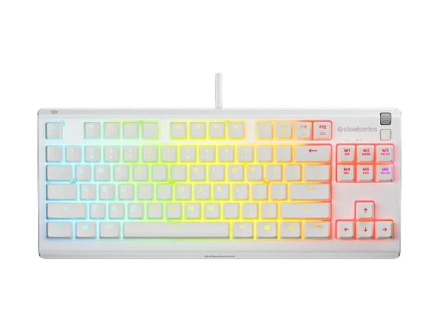 Steelseries Apex 3 Tkl Tr Q Rgb Membrane Kablolu Beyaz Gaming Ckckstl0021