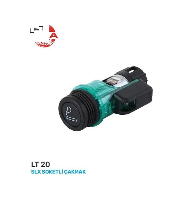 Komple Çakmak Soketli Slx-dkş-doblo-sıena Yeşil / 3 Fişli Ema