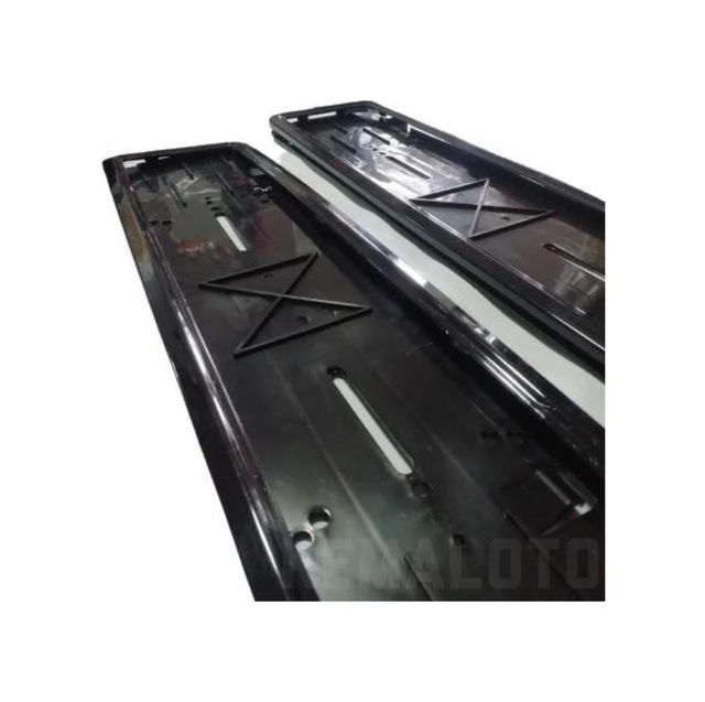 Siyah Plakalık Piano Black Plakalık 1 Takım 2 Adet
