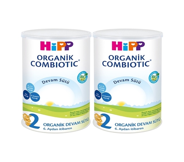 Hipp 2 Organik Combiotic Devam Sütü 2x 350 G