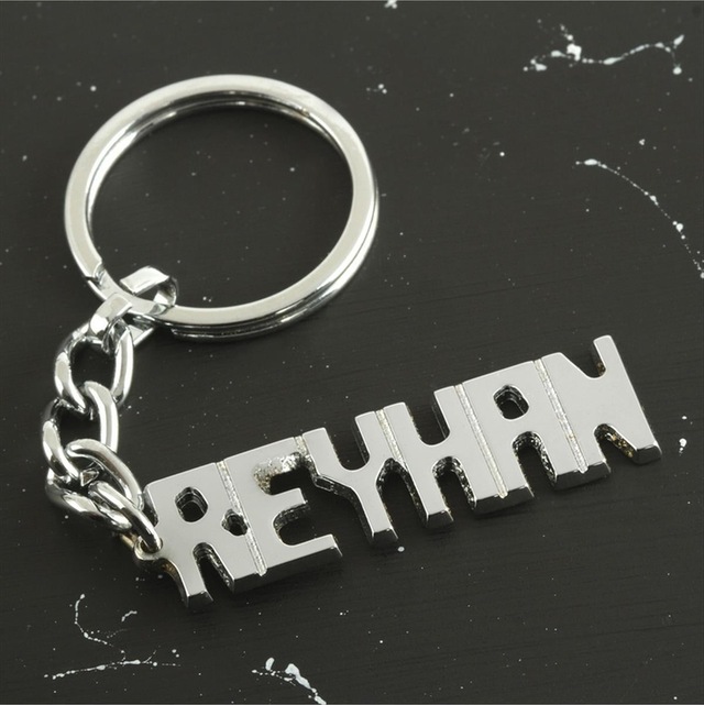Reyhan - 897 - - Spt-gld - İsimli Anahtarlık Çok Renkli
