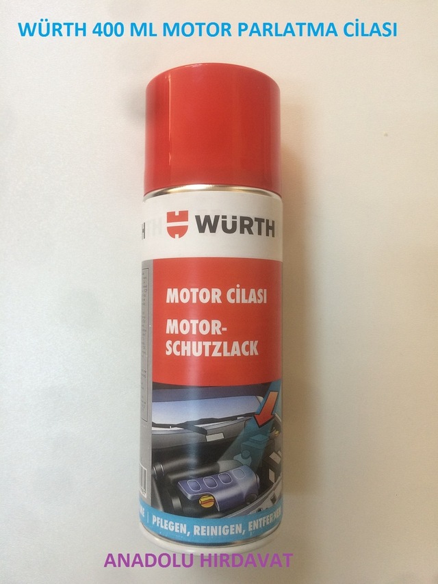 Würth Motor Koruma Cilası Parlatma Cilası Germany