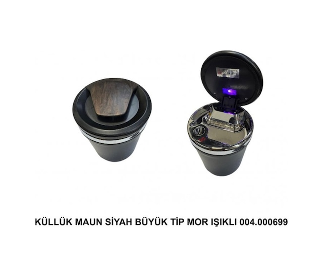 Küllük Seti Işıklı Kapaklı Bmw Tip Maun/siyah