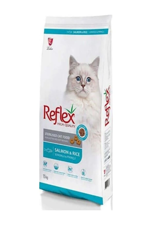 Reflex Kısırlaştırılmış Somonlu Yetişkin Kedi Maması 15 KG