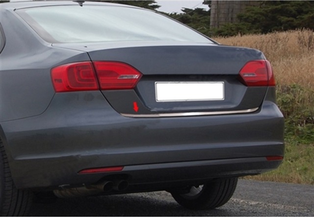 Markadan Vw Jetta Krom Bagaj Alt Çıta 2011-2014 Paslanmaz Çelik