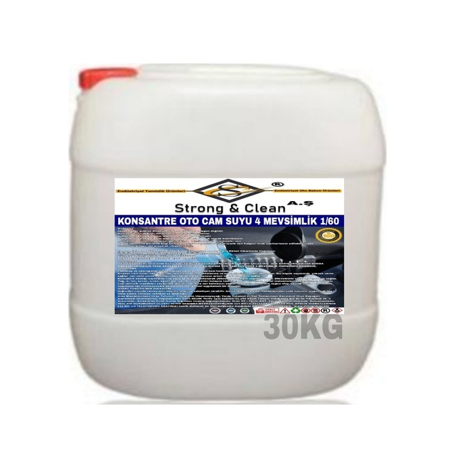 OTO CAM SUYU 4 MEVSİM KONSANTRE 1/60 30KG