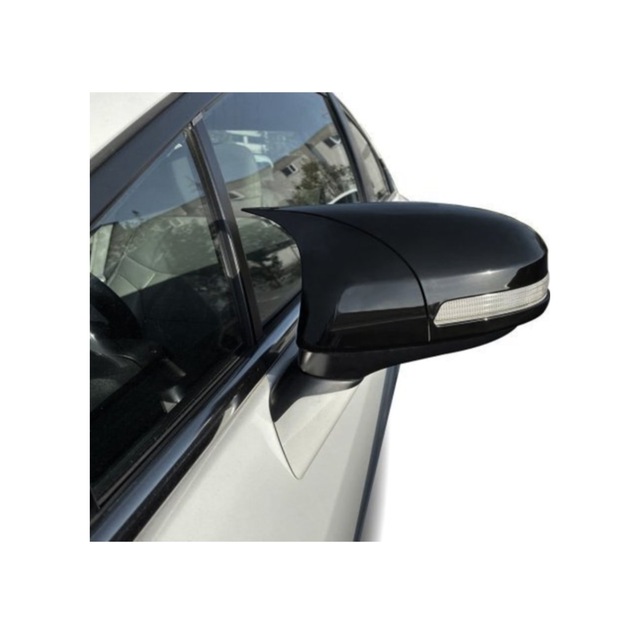 Uyumlu Honda Civic Fd6 2006-2012 Parlak Siyah Yarasa-batman Ayna Kapağı