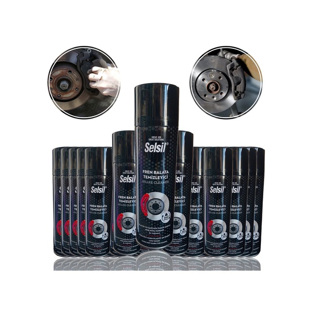 24 Adet Selsil Fren Balata Temizleme Spreyi 500 Ml