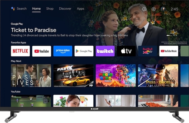 Arçelik A 643 C 43" Full HD 109 Ekran Uydu Alıcılı Android Smart LED TV