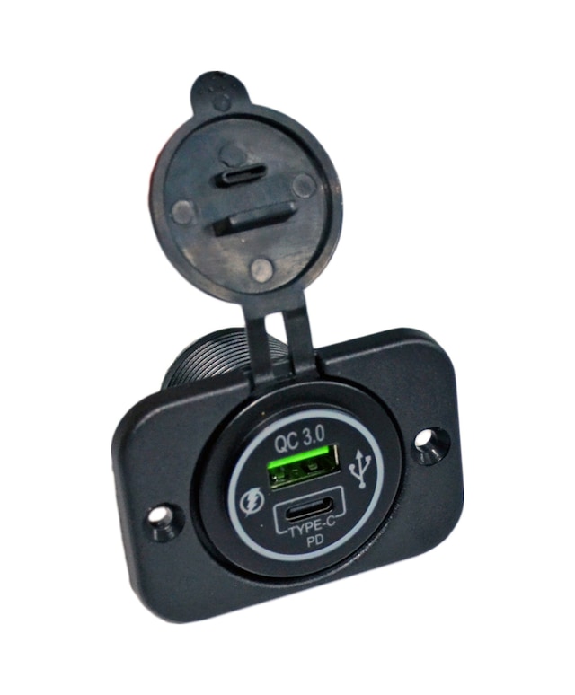 Carub Çakmak Soketi 9-30v Marine Tip Type-c+usb Br1700814