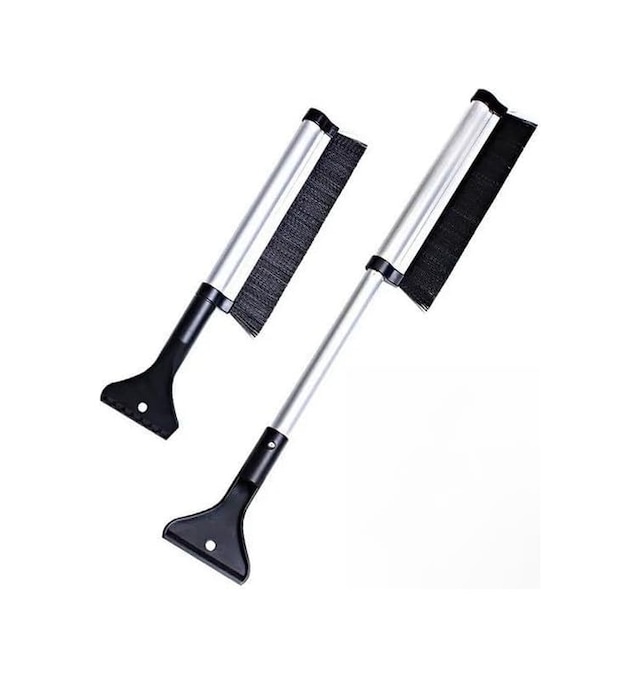 65cm Oto Araç Buz Kazıyıcı Fırça Kar Temizleme Fırçası, Sıyah Diğer