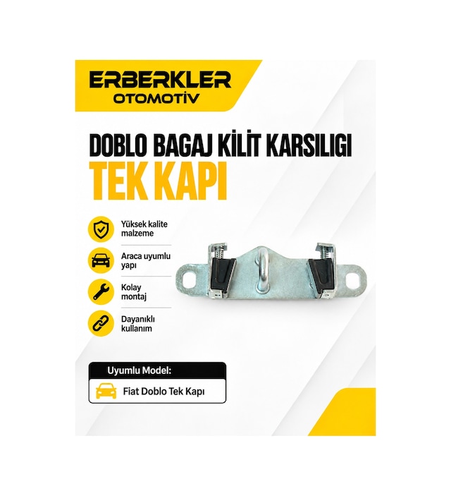 Doblo Bagaj Kilit Karsılıgı Tek Kapı - Erb1944