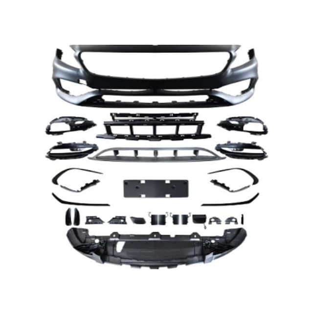 Mercedes A Serisi W176 A45 Amg Ön Tampon Set 2013-2018 Arası Uyumlu