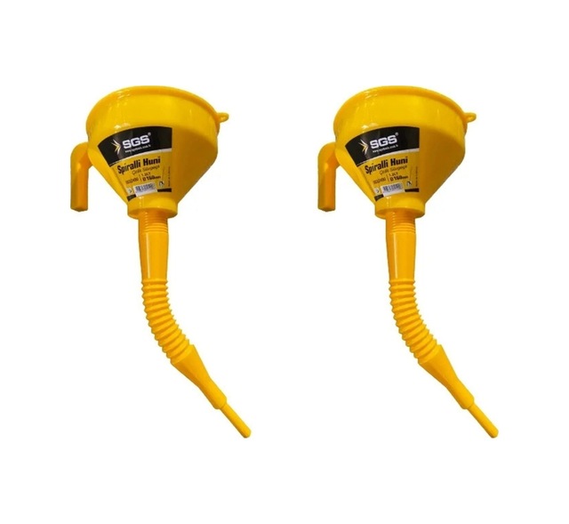 Sgs 2400 Spiralli Çelik Süzgeçli Huni 1.2 Lt 2 Adet