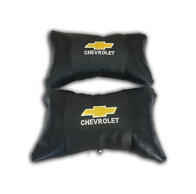 Günsan Chevrolet Deri Boyun Yastığı Papyon Model 2'li