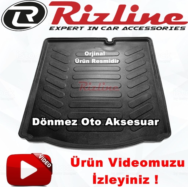 Peugeot 301 Bagaj Havuzu 3D Siyah 2012-2020 Arası Rizline N11.10550