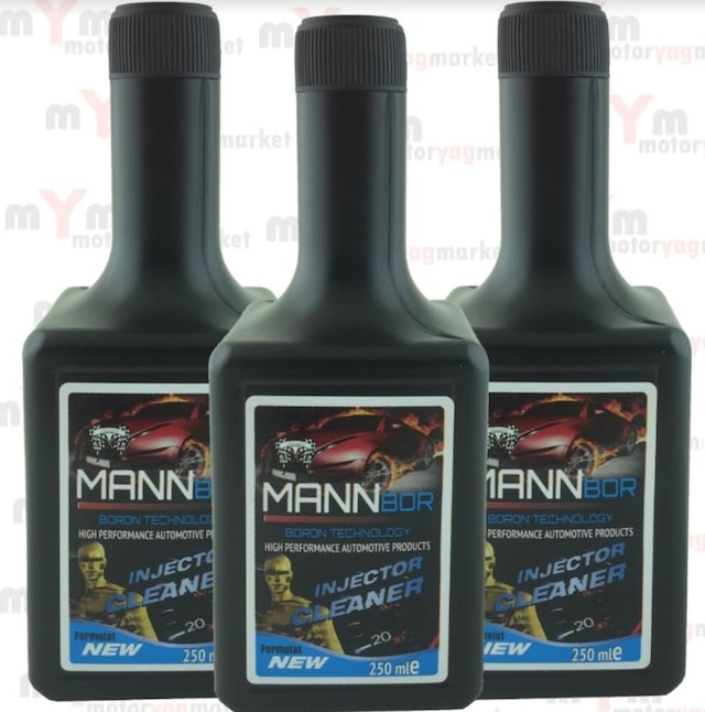 Mannbor İçerikli Enjektör Pompa Temizleyici 250Ml 3Lü