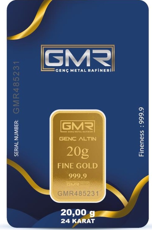 Rimagold 20 Gr 24 Ayar 999.9 Milyem Gmr Gram Altın