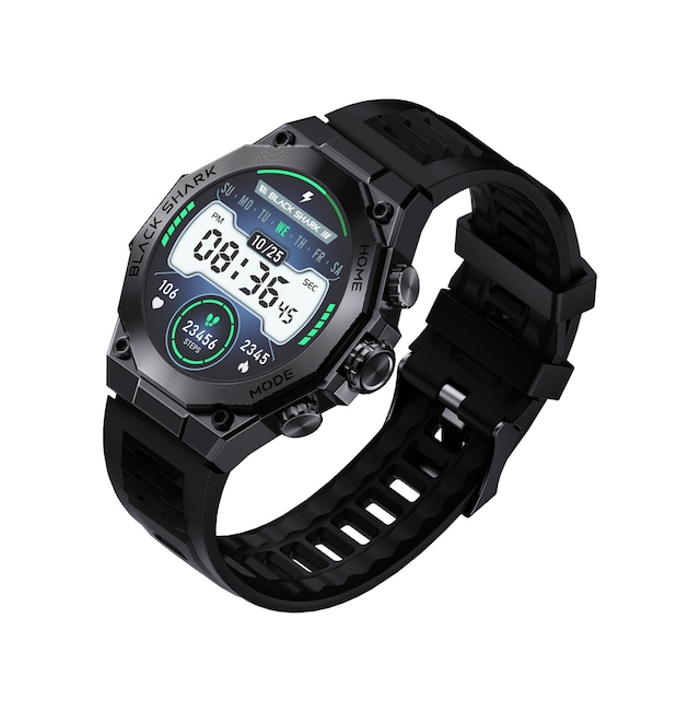 Black Shark S1 Pro Akıllı Saat  ( Black Shark Türkiye Garantili)