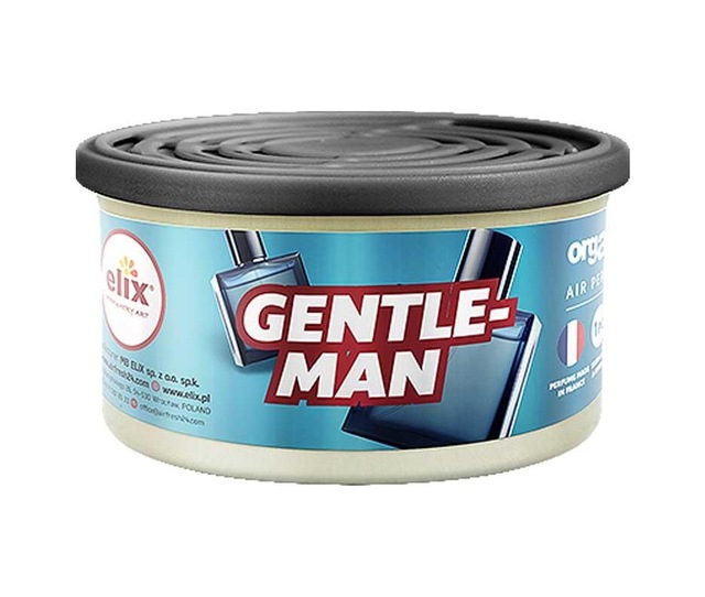 Elix Organik Metal Kutuda Doğal Liflere Emdirilmiş Özel Aromalı Koku - Gentleman