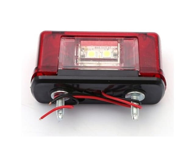 Ledli Plaka Lambasi Universal 12V-24V Takim(Sağ-Sol) 556223537