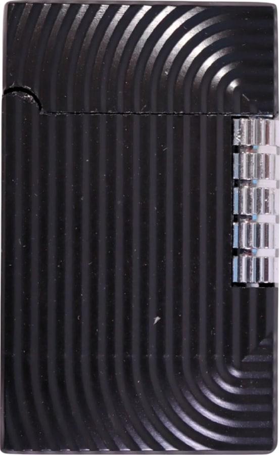 Black Martin Soft Flame Siyah Metal Çakmak - Tr9277