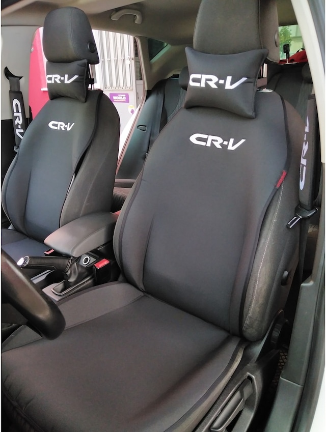 Honda Cr-V Nakışlı Ön Ikili Oto Koltuk Kılıfı