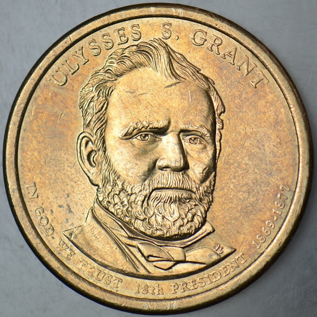 Amerika 1 Dolar 2011 D Başkanlar Serisi-ulysses S. Grant.