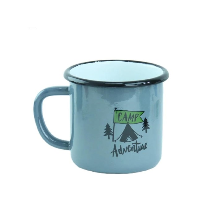 Orcamp Emaye Kupa Bardak Gri Camping Eb-330