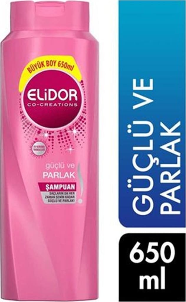 Elidor Güçlü ve Parlak Saç Bakım Şampuanı 650 ML