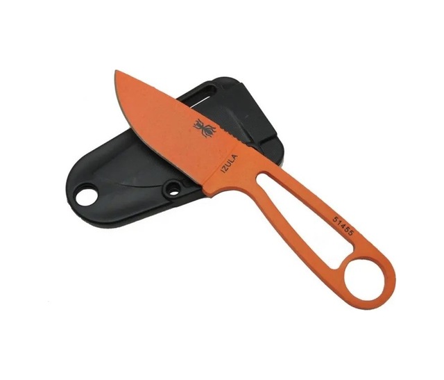 Diger İzula Esee 51455org Turuncu Kamp Bıçağı 16 Cm - Komple Metal, Plastik Kılıflı