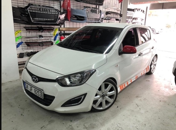 Hyundai İ20 09-14 Arası Marşpiyel Takımı Boyasız Sağ Sol