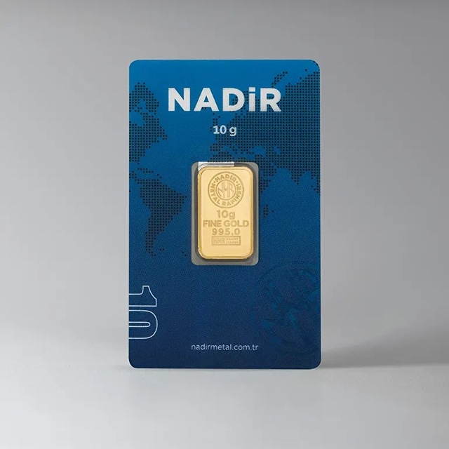 Nadir Gold 10 Gram 24 Ayar Külçe Altın Sahra