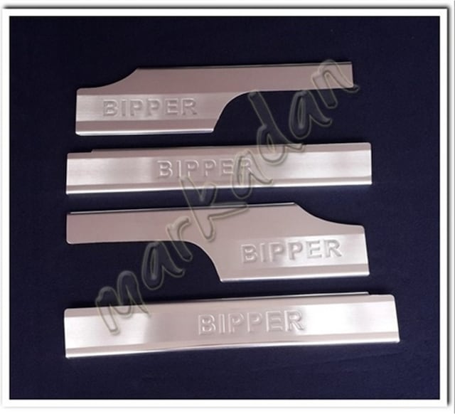 Markadan Peugeot Bipper Krom Iç Kapı Eşiği 2008 Sonrası 4 Parça P