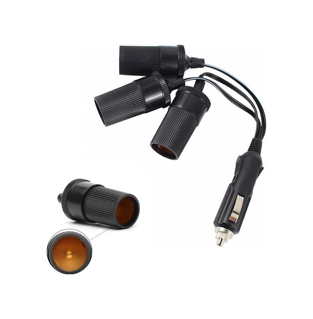 Electroon 12Volt 1X3 Çakmak Çoklayıcı 3Lü Kablolu