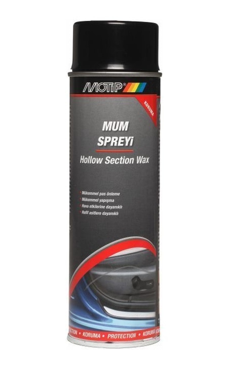 Motip Kahverengi Mum Sprey Kapı İçi Koruyucu Kaplama 500 Ml