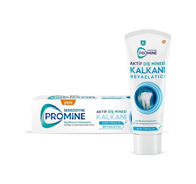 Sensodyne Promine Aktif Diş Minesi Kalkanı Beyazlatıcı Diş Macunu 75 ML