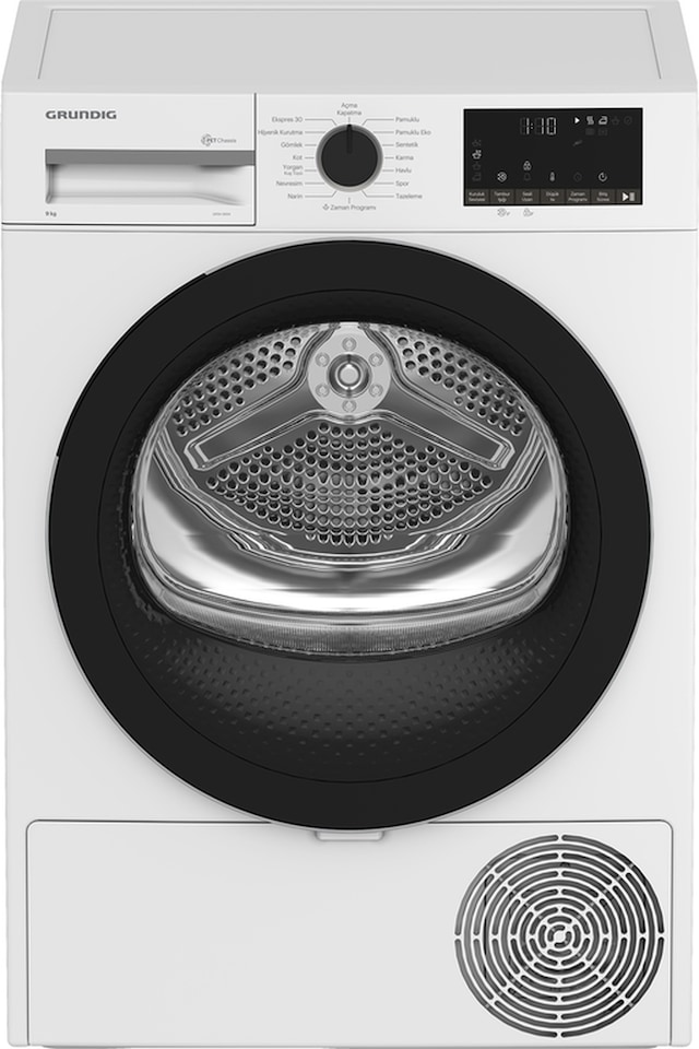 Grundig GPDH 9554 9 KG Isı Pompalı Kurutma Makinesi