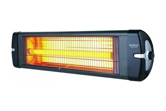 Kumtel EX-25 Eco 2500 W Infrared Isıtıcı Siyah