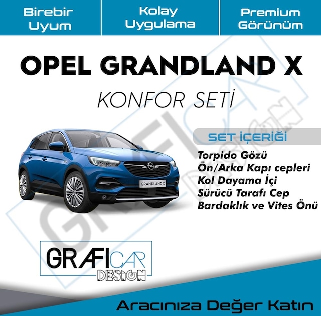 Opel Grandland X Konfor Seti Ses Kaplama 2017+